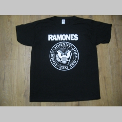 Ramones čierne pánske tričko materiál 100%bavlna