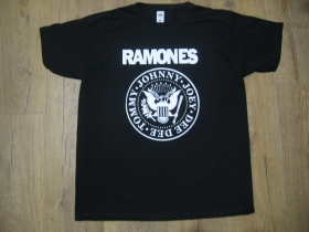 Ramones čierne pánske tričko materiál 100%bavlna