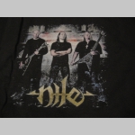 Nile  čierne pánske tričko materiál 100% bavlna