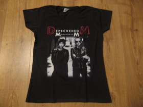 Depeche Mode čierne dámske tričko materiál: 100%bavlna