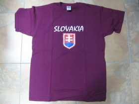 Slovakia - Slovensko pánske tričko 100%bavlna Fruit of The Loom