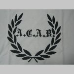 A.C.A.B. biele dámske tričko Fruit of The Loom 100%bavlna