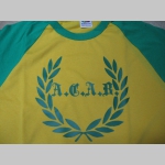 A.C.A.B. pánske žltozelené tričko viacero motívov na výber 100%bavlna značka Fruit of The Loom
