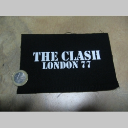 The Clash nášivka cca. 12x6cm (po krajoch neobšívaná)