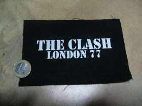 The Clash nášivka cca. 12x6cm (po krajoch neobšívaná)