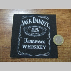 Jack Daniels ofsetová nášivka po krajoch neobšívaná cca. 9x9cm