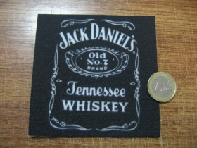 Jack Daniels ofsetová nášivka po krajoch neobšívaná cca. 9x9cm