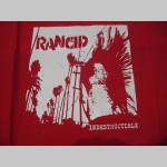 Rancid  - Indestructible  mikina s kapucou stiahnutelnou šnúrkami a klokankovým vreckom vpredu   