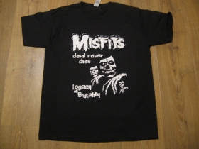 Misfits  pánske tričko čierne materiál 100%bavlna