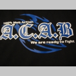 A.C.A.B. čierne pánske tielko 100%bavlna Fruit of The Loom