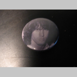 Jim Morrison - Doors plechov&yacute; klasick&yacute; odznak s priemerom 25mm