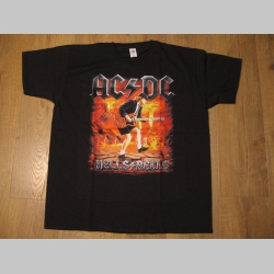AC/DC p&aacute;nske tričko čierne materi&aacute;l 100%bavlna 