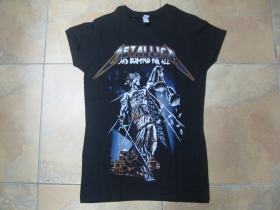 Metallica - And Justice for All čierne dámske tričko materiál 100% bavlna