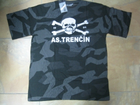 AS. Trenčín 1904 nočný " ruský " maskáč-Nightcamo SPLINTER, pánske tričko 100%bavlna