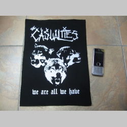 Casualties - We Are All We Have, chrbtová nášivka 