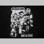 Picasso Blot - Daň za život, čierne pánske tričko