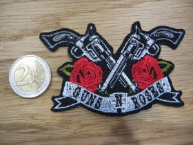 Guns n Roses nažehľovacia nášivka vyšívaná (možnosť nažehliť alebo našiť na odev)