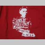 Sex Pistols mikina s kapucou stiahnutelnou šnúrkami a klokankovým vreckom vpredu 