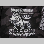 Dog Soldier hrubá maskáčová mikina na zips s kapucou vzor Nightcamo - Nočný maskáč " Splinter "