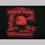 Anarcho punk - Antifascist - polokošela s rôznofarebným lemovaním okolo límčekov a rukávov na výber podľa vášho želania!