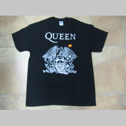 Queen, čierne pánske tričko 100%bavlna 