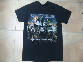 Iron Maiden - A Matter of Life and Death  čierne pánske tričko 100%bavlna