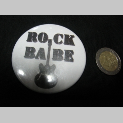 Rock Babe  odznak veľký, priemer 55mm