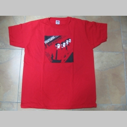 Kraftwerk červené pánske tričko 100% bavlna