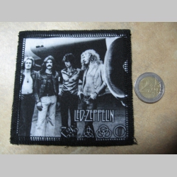 Led Zeppelin ofsetová nášivka po krajoch obšívaná cca. 9x9cm 