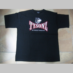 Tysonz čierne pánske tričko 100%bavlna