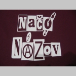 Načo Názov old school logo pánske tričko 100 %bavlna Fruit of The Loom
