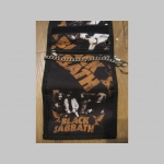 Black Sabbath  hrubá pevná textilná peňaženka s retiazkou a karabínkou