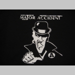 Major Accident čierne dámske tričko materiál 100% bavlna 