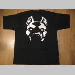 Pit Bull čierne pánske tričko s potlačou na chrbáte posledný kus!!!! veľkosť L Pit Bull čierne pánske tričko s potlačou na chrbáte posledný kus!!!! veľkosť L