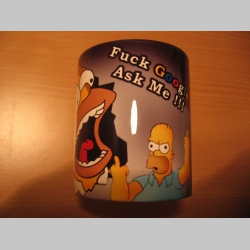 Homer Simpson, porcelánová šálka s uškom, objemom cca. 0,33L