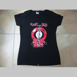 Punks not Dead "Kenny" dámske tričko, čierne 100%bavlna