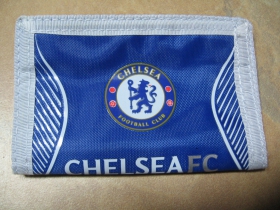 Chelsea London textilná peňaženka so zapínaním na suchý zips