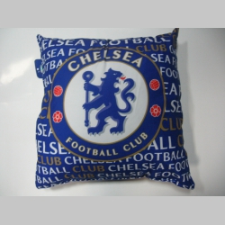 FC Chelsea London vankúš rozmery cca. 40x40cm materiál povrch 100%bavlna, materiál vnútro 100%polyester