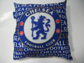 FC Chelsea London vankúš rozmery cca. 40x40cm materiál povrch 100%bavlna, materiál vnútro 100%polyester