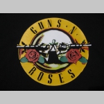 Guns n Roses čierna mikina s kapucou stiahnutelnou šnúrkami a klokankovým vreckom vpredu