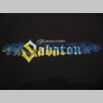 Sabaton čierne pánske tričko 100%bavlna