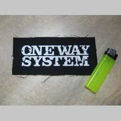 One Way System, malá nášivka