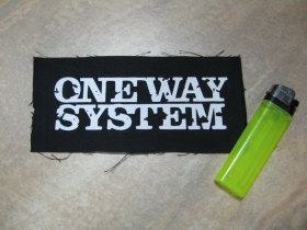 One Way System, malá nášivka