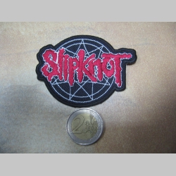 Slipknot, vyšívaná nažehľovacia nášivka (možnosť nažehliť alebo našiť na odev) 