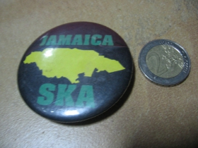 Jamaica Ska  odznak veľký, priemer 55mm