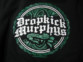 Dropkick Murphys mikina s kapucou stiahnutelnou šnúrkami a klokankovým vreckom vpredu 