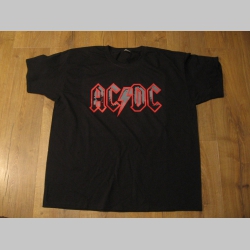 AC/DC p&aacute;nske tričko čierne 100%bavlna