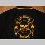 Hardcore Old School poloko&scaron;ela s r&ocirc;znofarebn&yacute;m lemovan&iacute;m okolo l&iacute;mčekov a ruk&aacute;vov na v&yacute;ber podľa v&aacute;&scaron;ho želania!