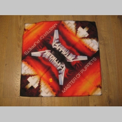 Metallica &scaron;atka materi&aacute;l: 100%bavlna, rozmery: cca.52x52cm