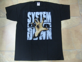 System of a Down čierne pánske tričko 100%bavlna